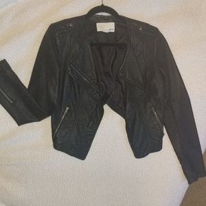 Bar lll faux leather jacket